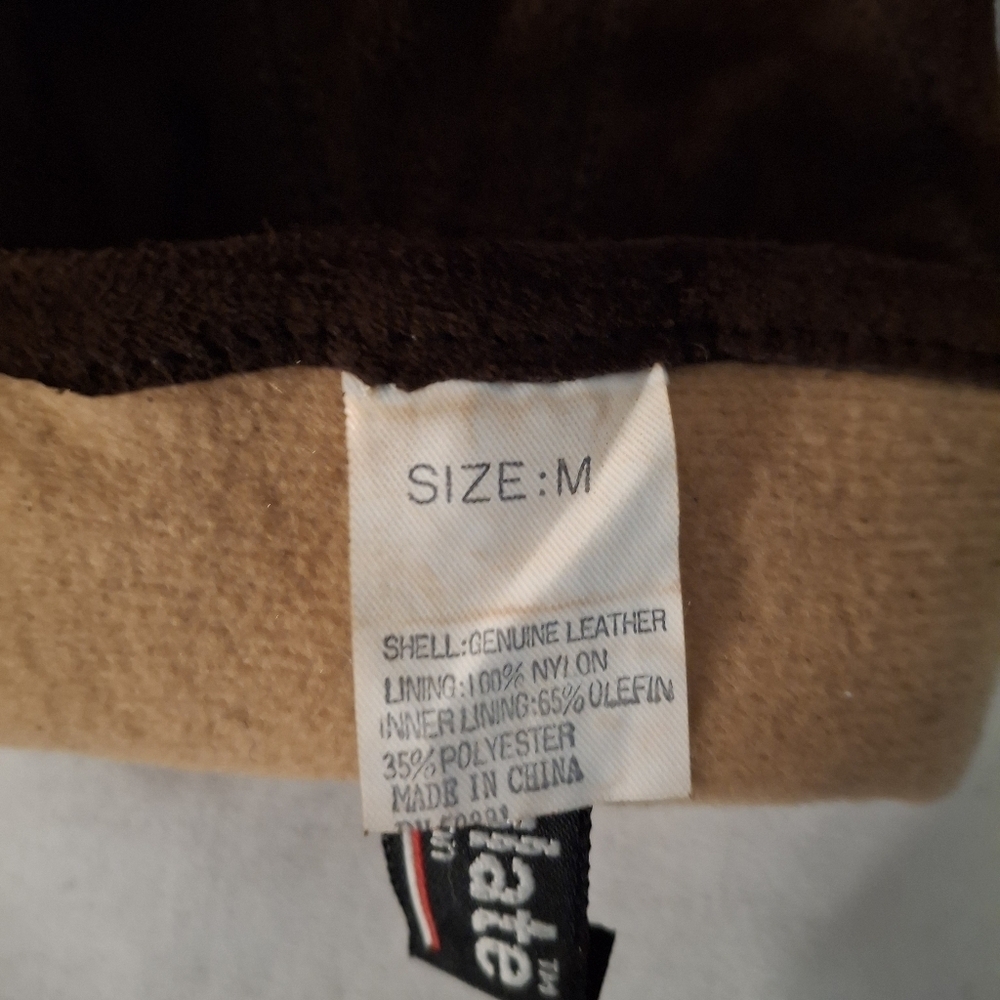 Thinsulate Women's Brown Suede Gloves Classic Design - Picture 6 of 6